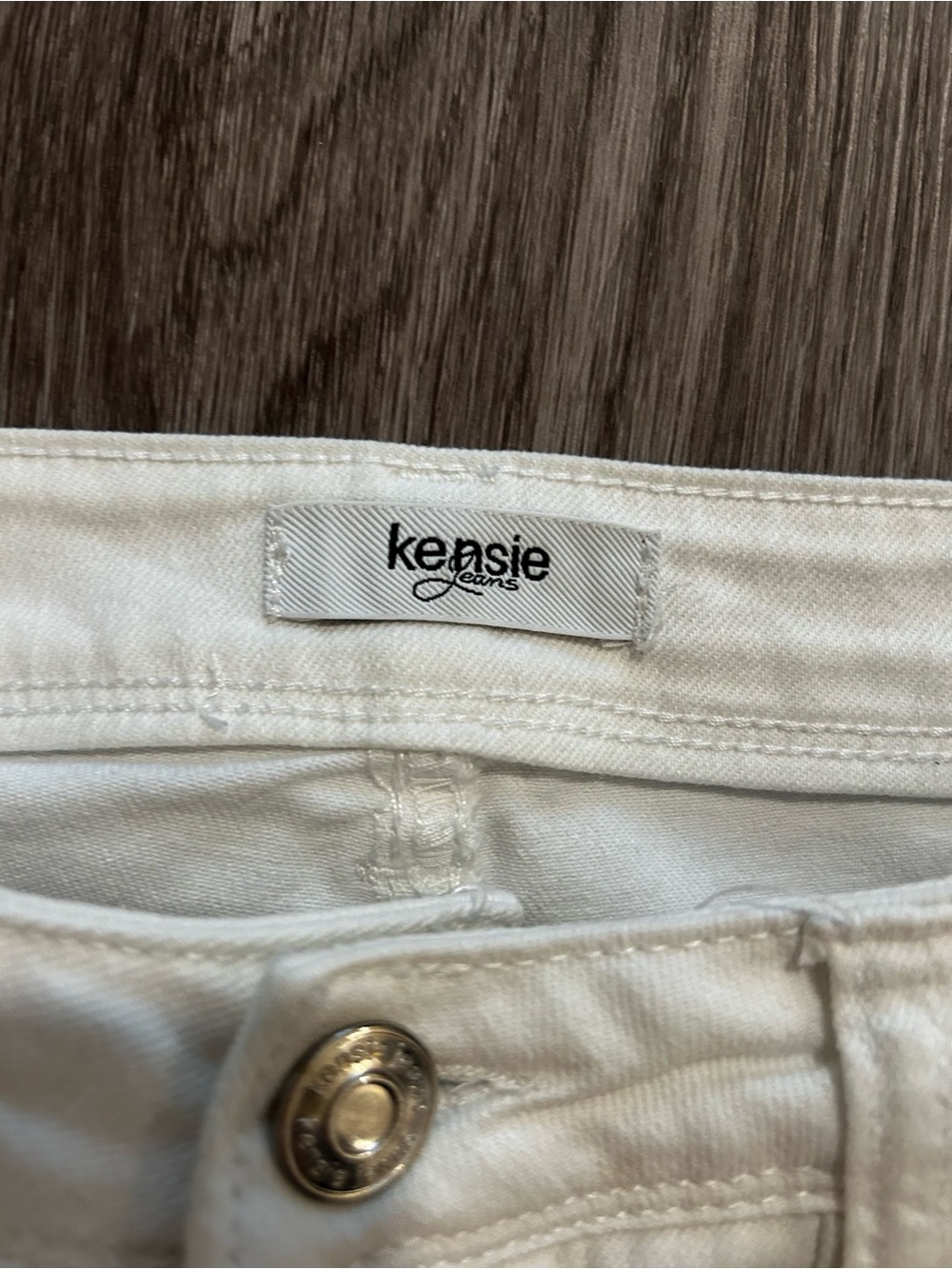 Kensie white high rise Skinny Jeans - Picture 2 of 9